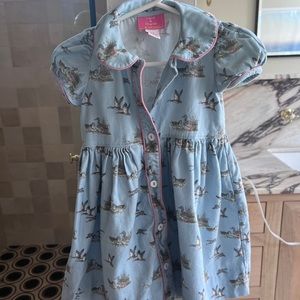 Claire and Charlie custom made dress 2T